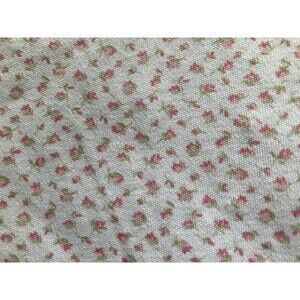 Ralph Lauren Baby Blanket Cotton Roses Pink White Polo Girl Infant
